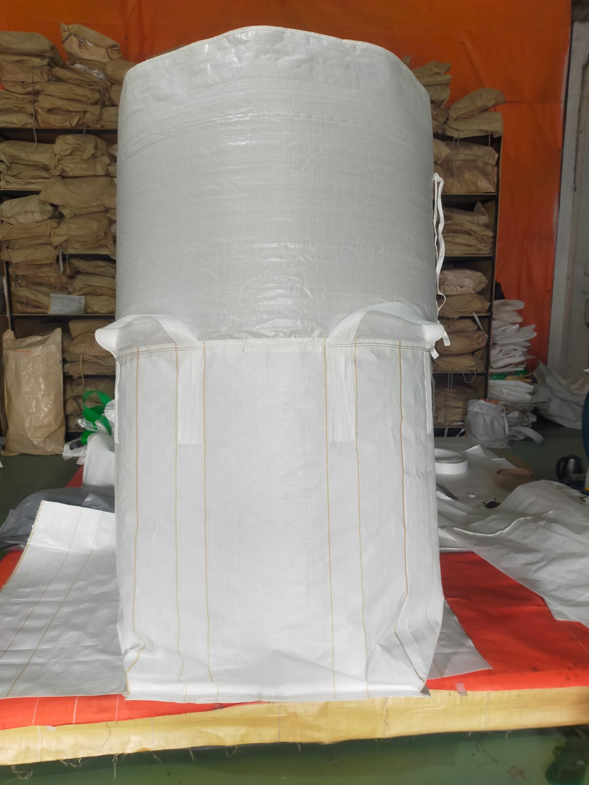 Jumbo Bag Standar Industri (Top Duffle & Bottom Flat/Spout)